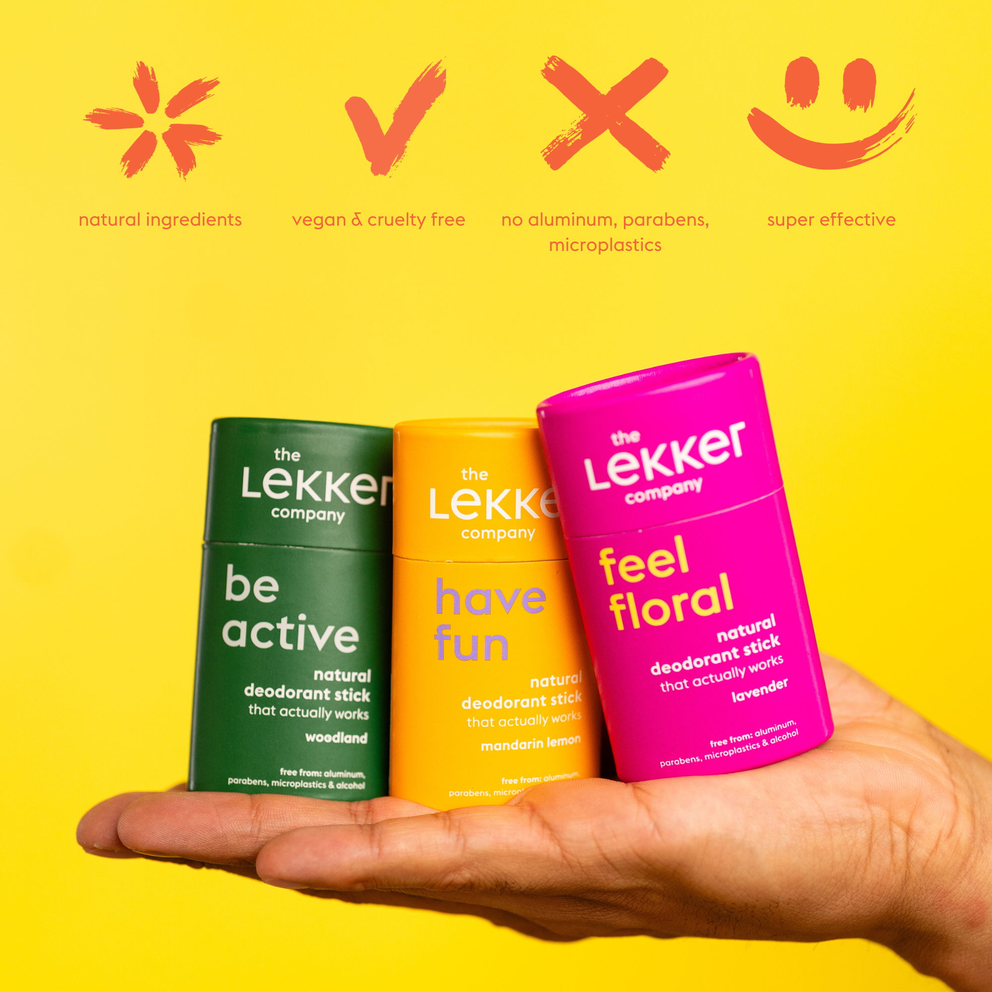Deodorant Stick, Have Fun, Resestorlekar, 8 g.