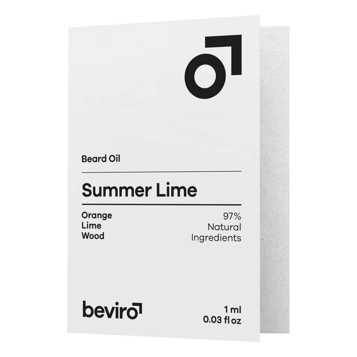Skäggolja, Summer Lime, Prover, 1 ml.