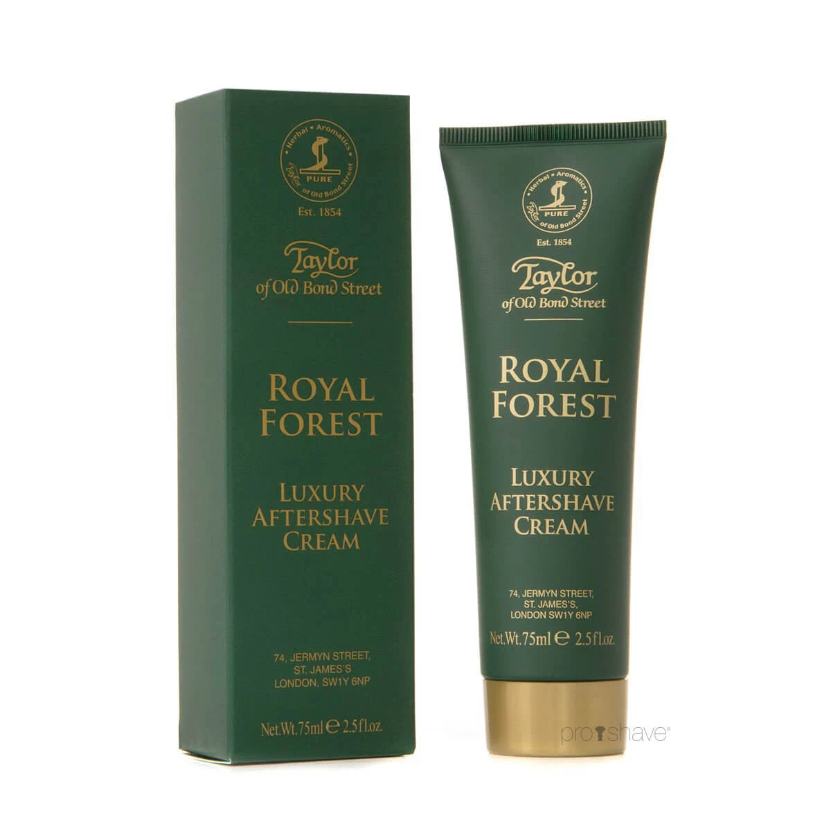 Aftershave Cream, Royal Forest, 75 ml.