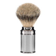 Silvertip Rakborste, 21 mm, traditionell, krom