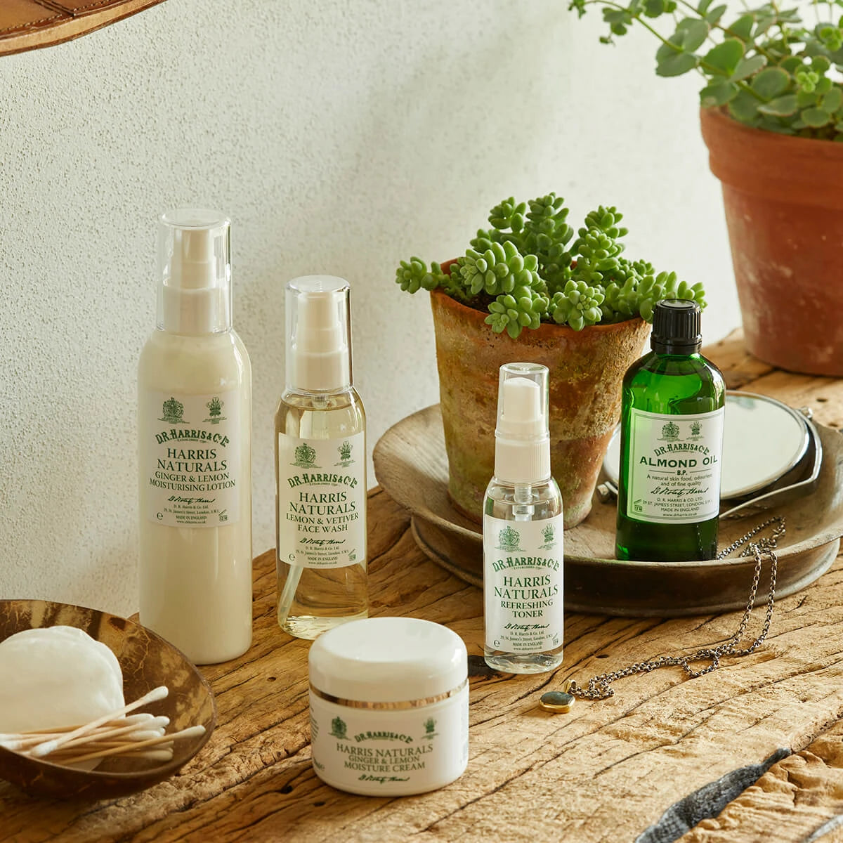 Naturals Moisture Cream, Ingefära & Citron, 100 ml.