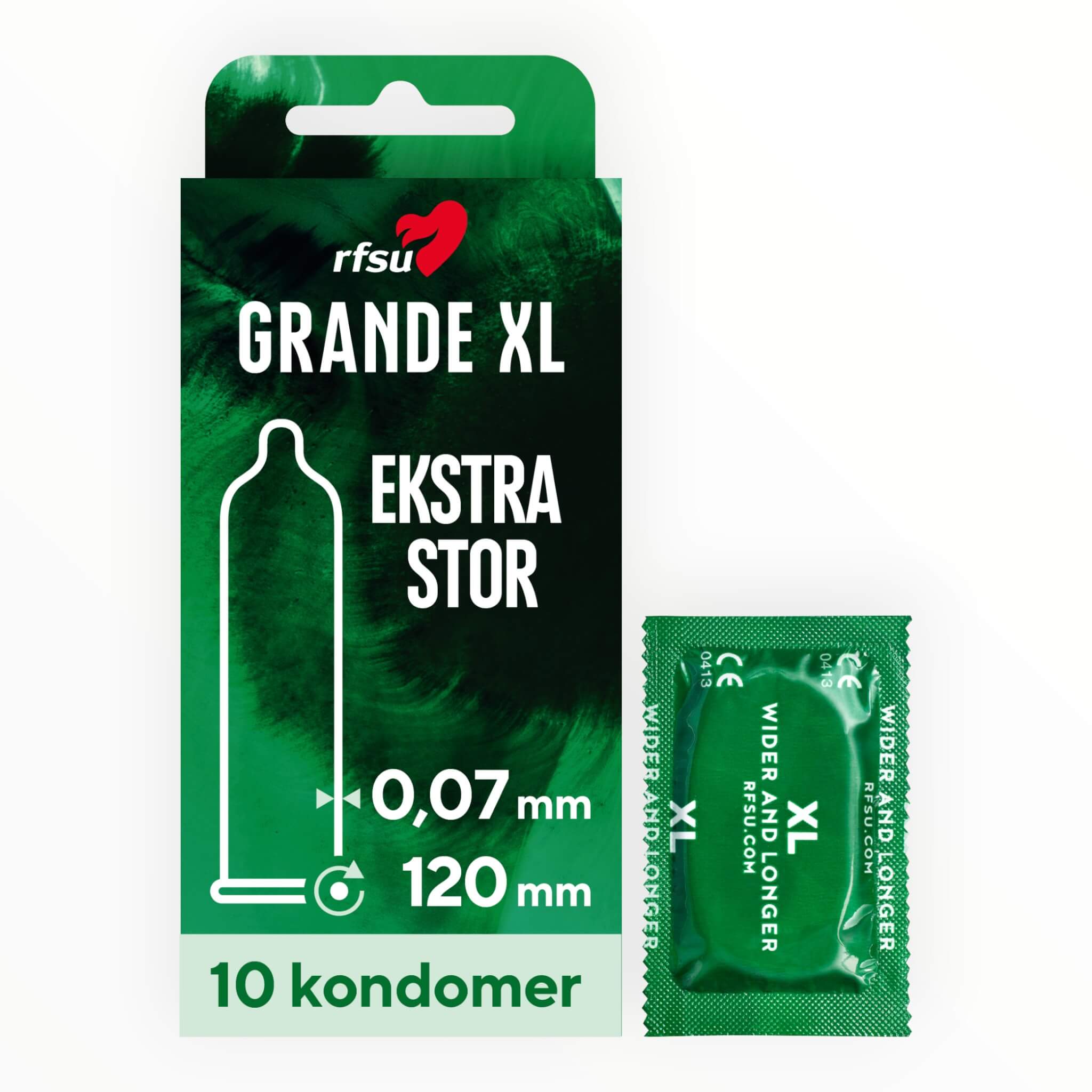Grande XL-kondomer, 10 st.