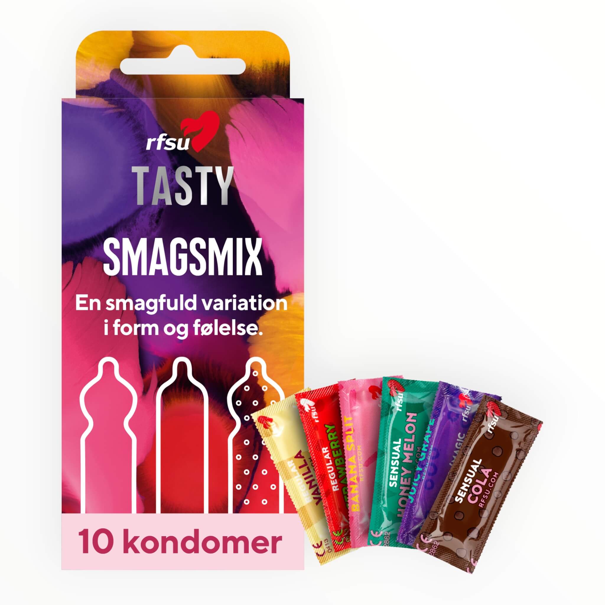 Tasty-kondomer, 10 st.