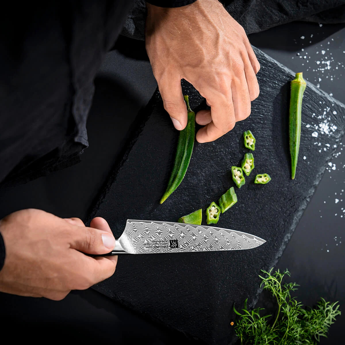 Zwilling Tanrei Compact kockkniv 14 cm, Micarta