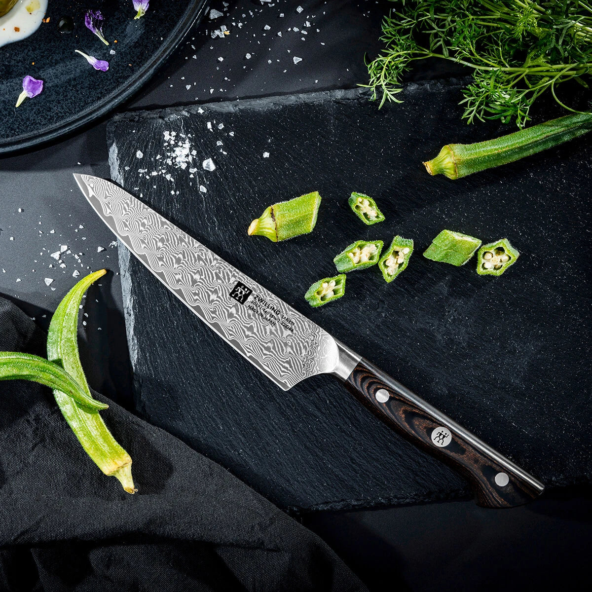 Zwilling Tanrei Compact kockkniv 14 cm, Micarta