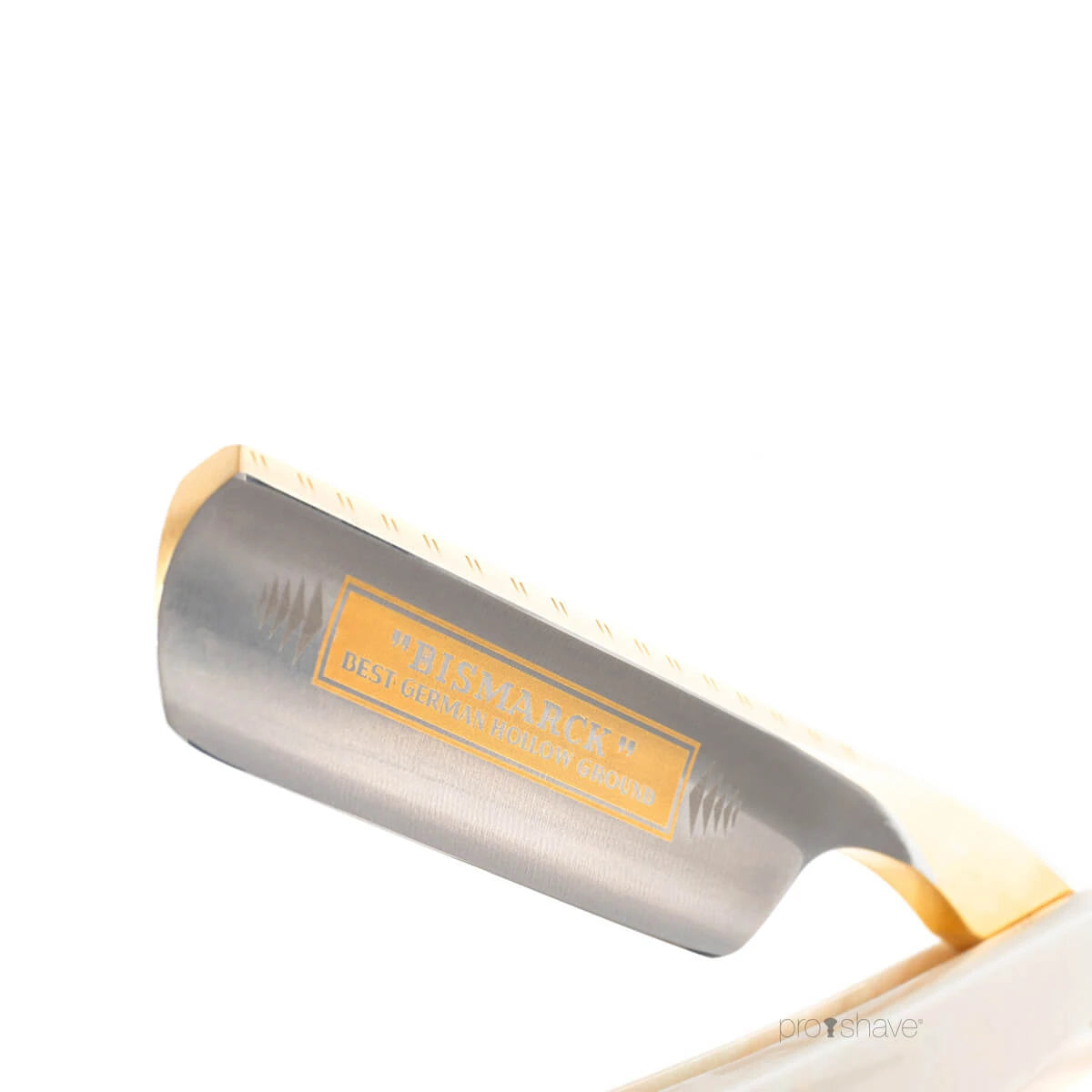 Rakkniv 6/8, rund näsa, Bismarck, pärlemor