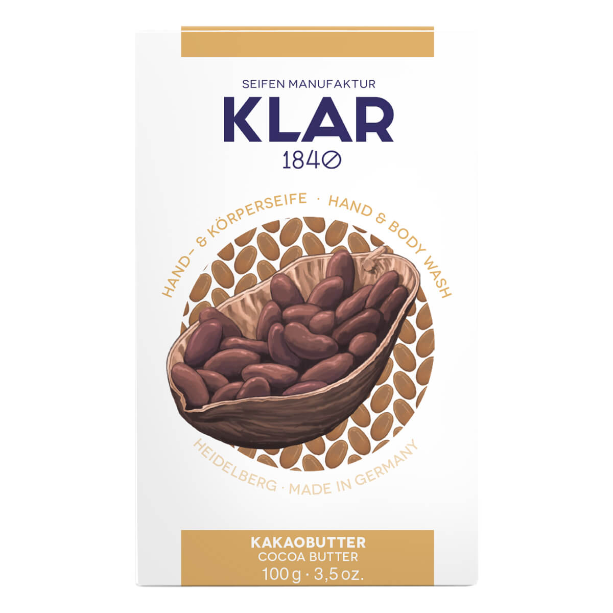 Tvål, Kakaosmör, 100 gr.