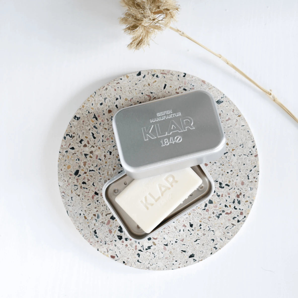 Tvålbehållare, aluminium