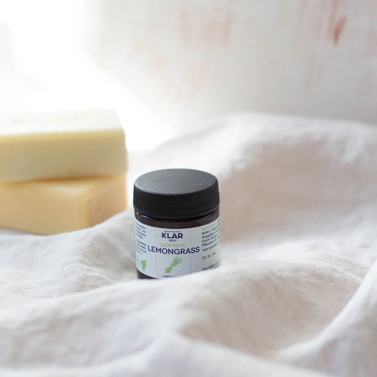 Deodorant Cream, Lemongrass, 30 ml