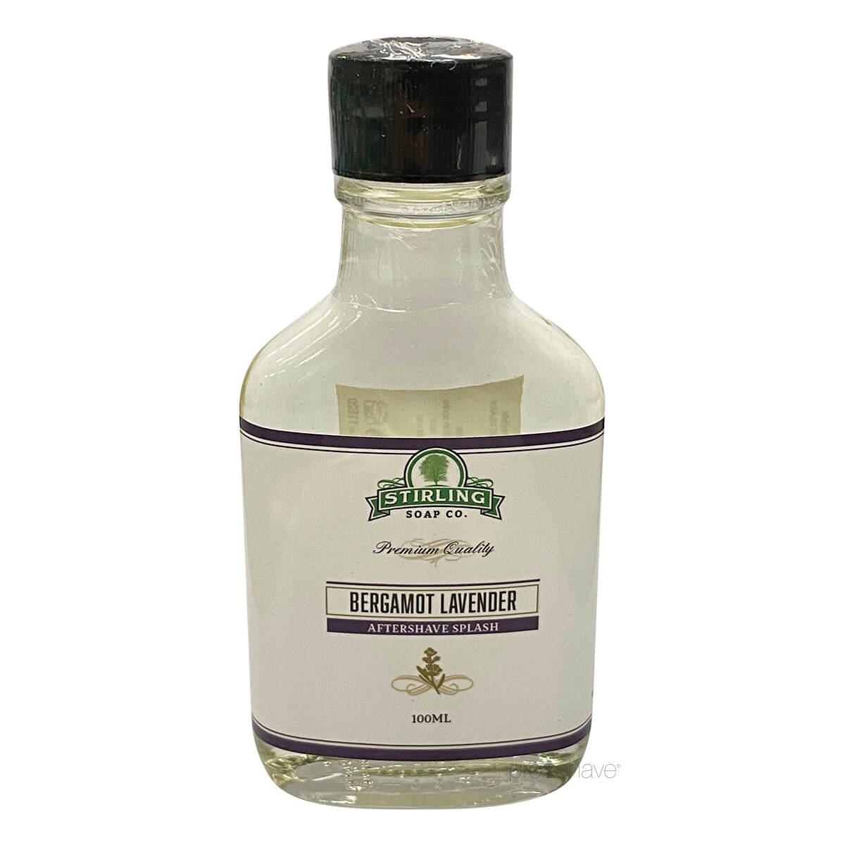 Aftershave Splash, Bergamot Lavender, 100 ml.