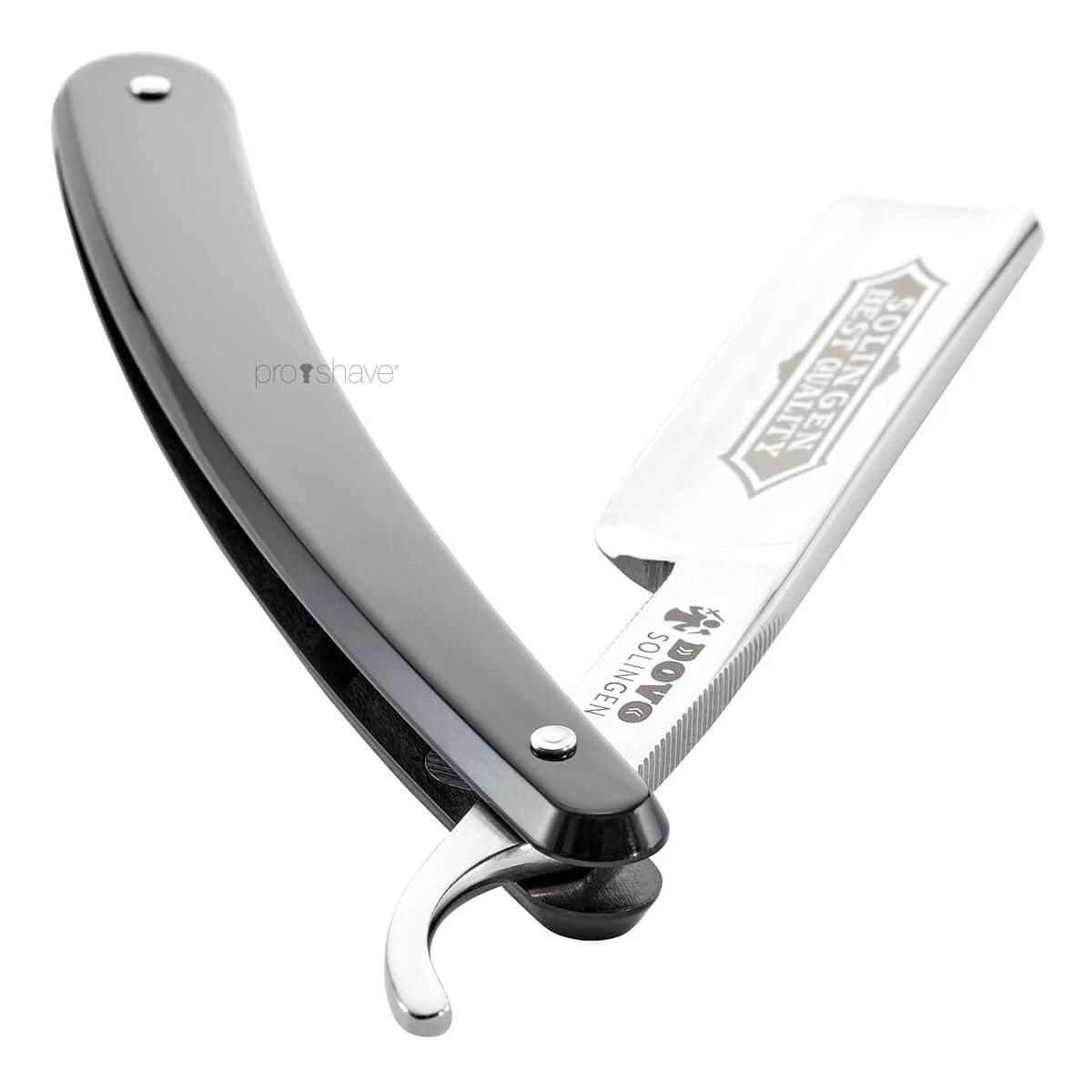 Rakkniv 5/8, rund nos, bästa kvalitet, svart