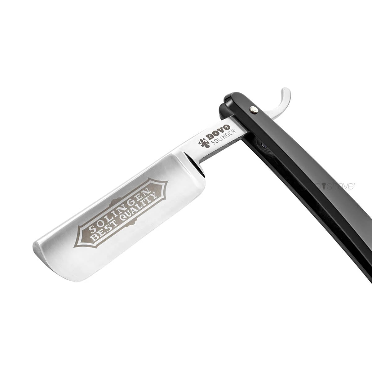 Rakkniv 5/8, rund nos, bästa kvalitet, svart