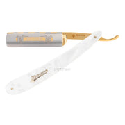 Rakkniv 5/8, rund näsa, Solingen, pärlemor