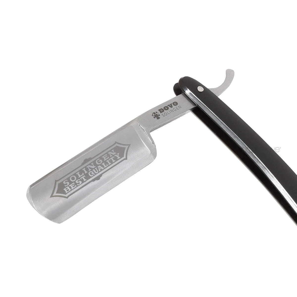 Rakkniv 6/8, rund nos, bästa kvalitet, svart