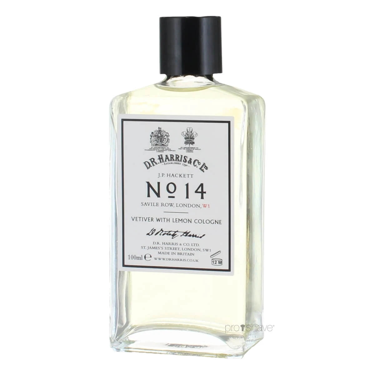 Nr 14 Vetiver med citron Köln, 100 ml.