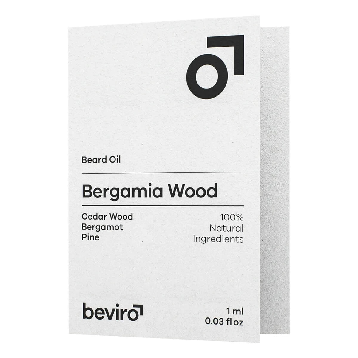 Skäggolja, Bergamia Wood, Prov, 1 ml.