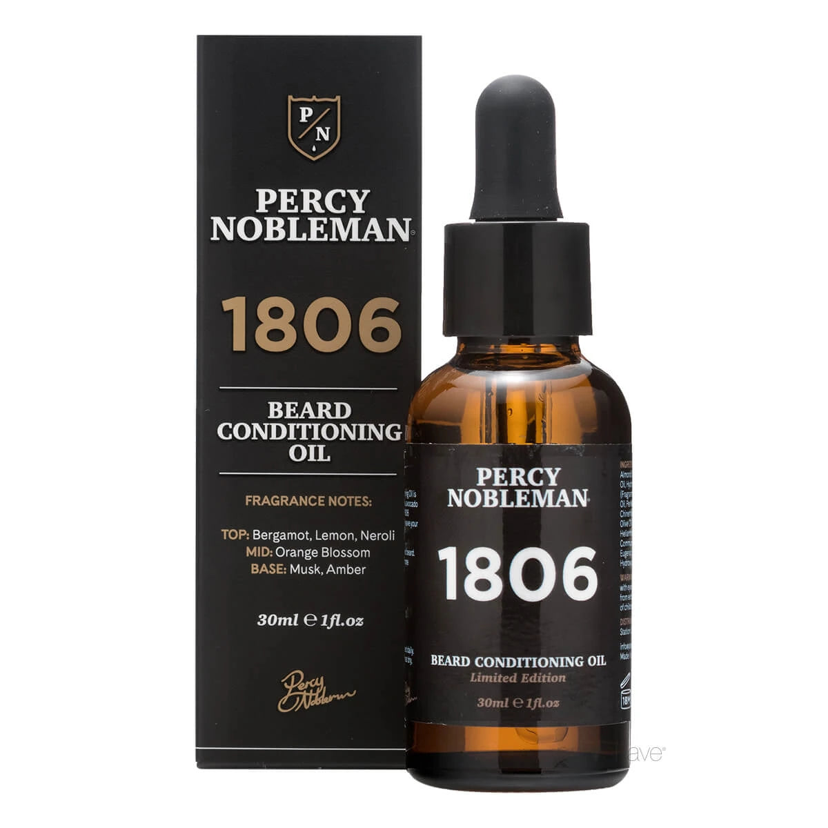Skäggolja, 1806, 30 ml.