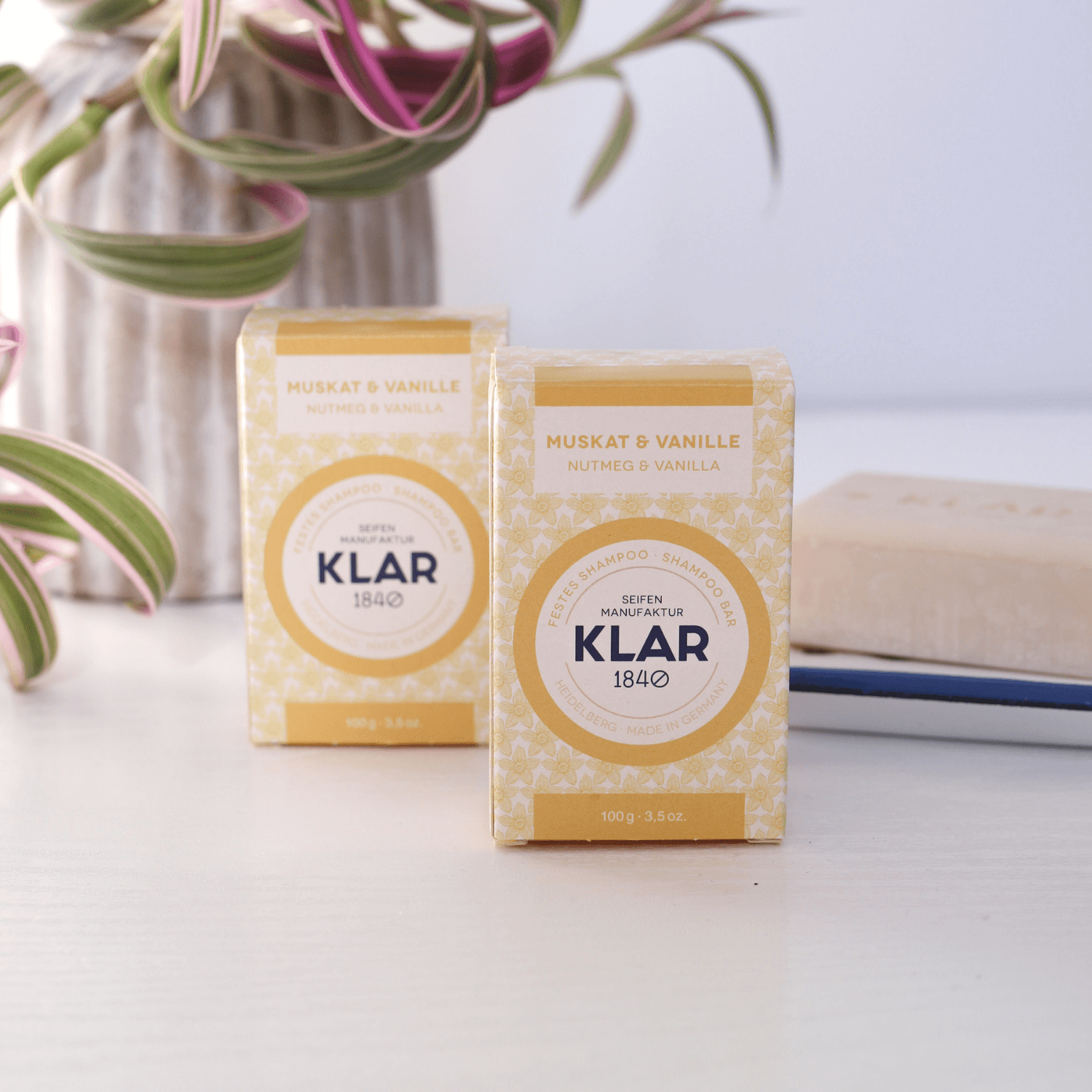 Schampo Bar, Muskotnöt & Vanilj, 100 gr.