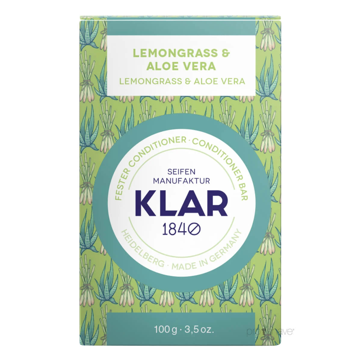 Conditioner Bar, Citrongräs & Aloe Vera, 100 gr.