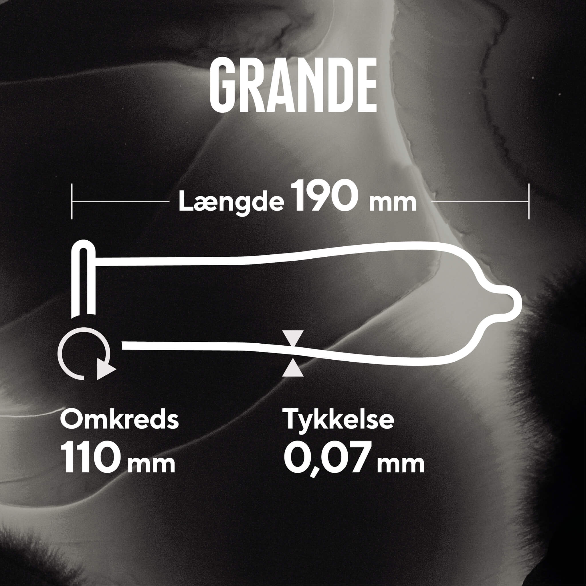 Grande-kondomer, 10 st.