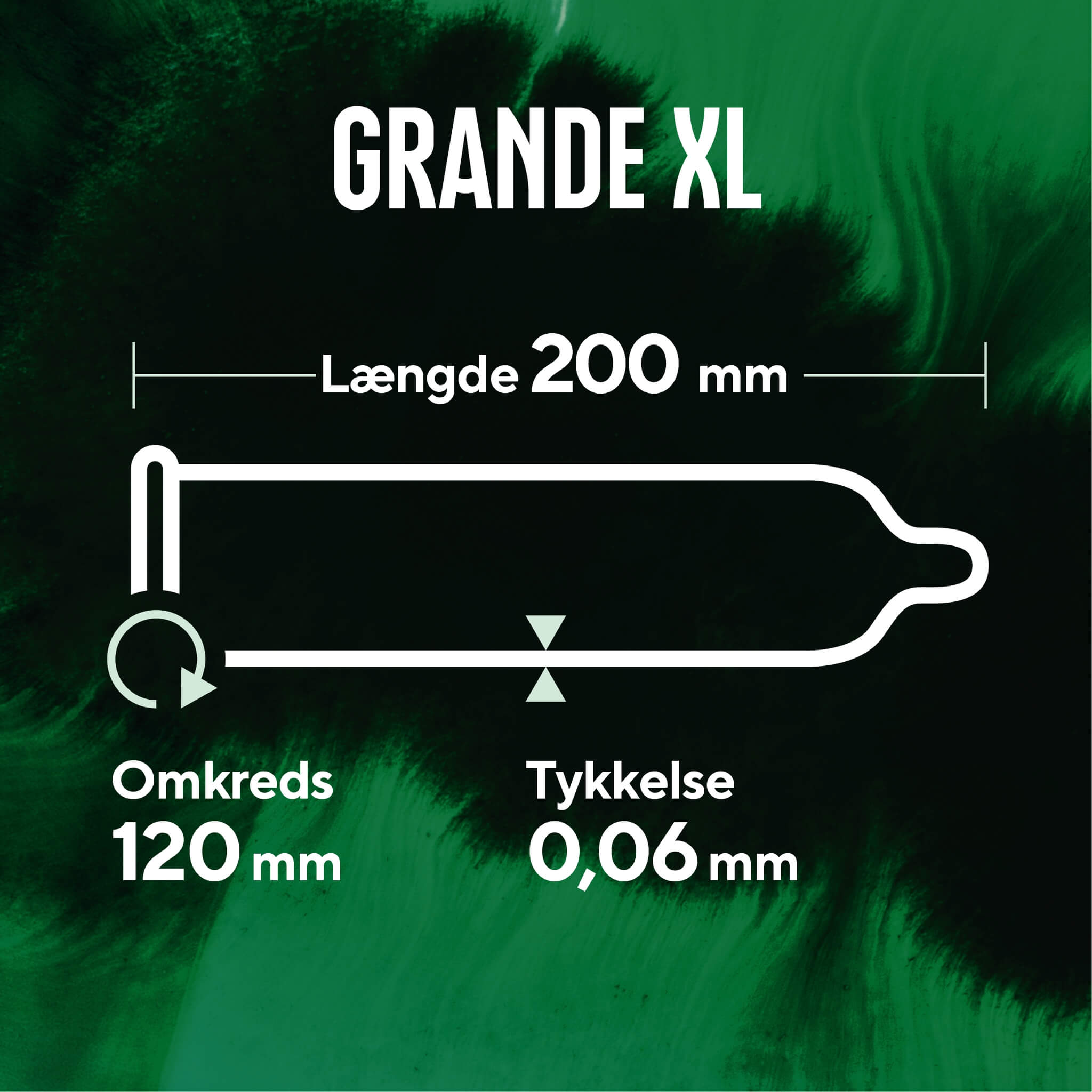 Grande XL-kondomer, 10 st.