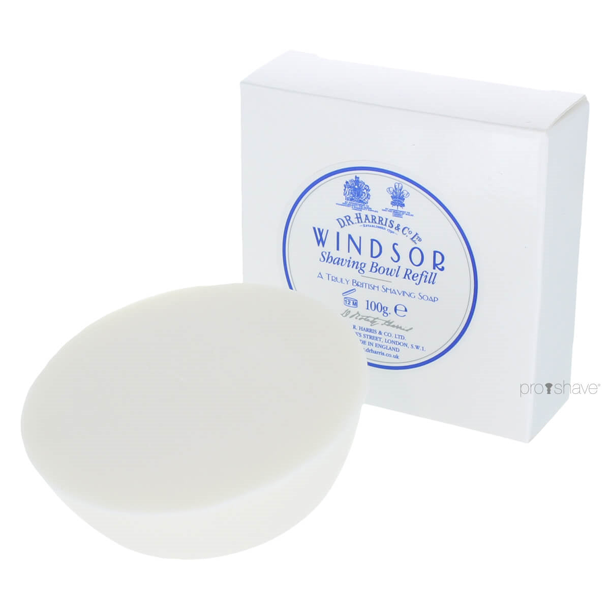 Windsor Raktvål, Refill, 100 gr.