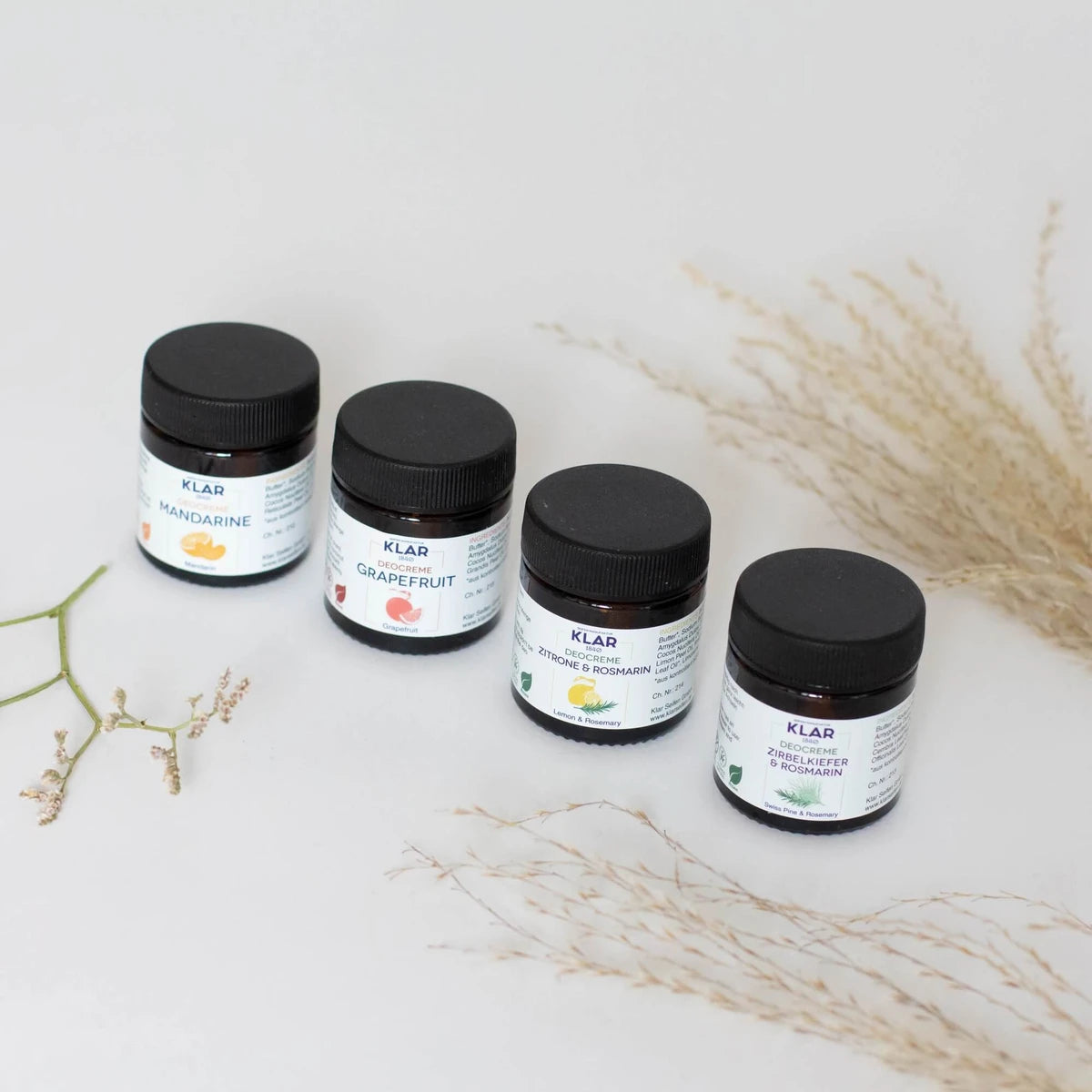 Deodorant Cream, Lemon & Rosemary, 30 ml