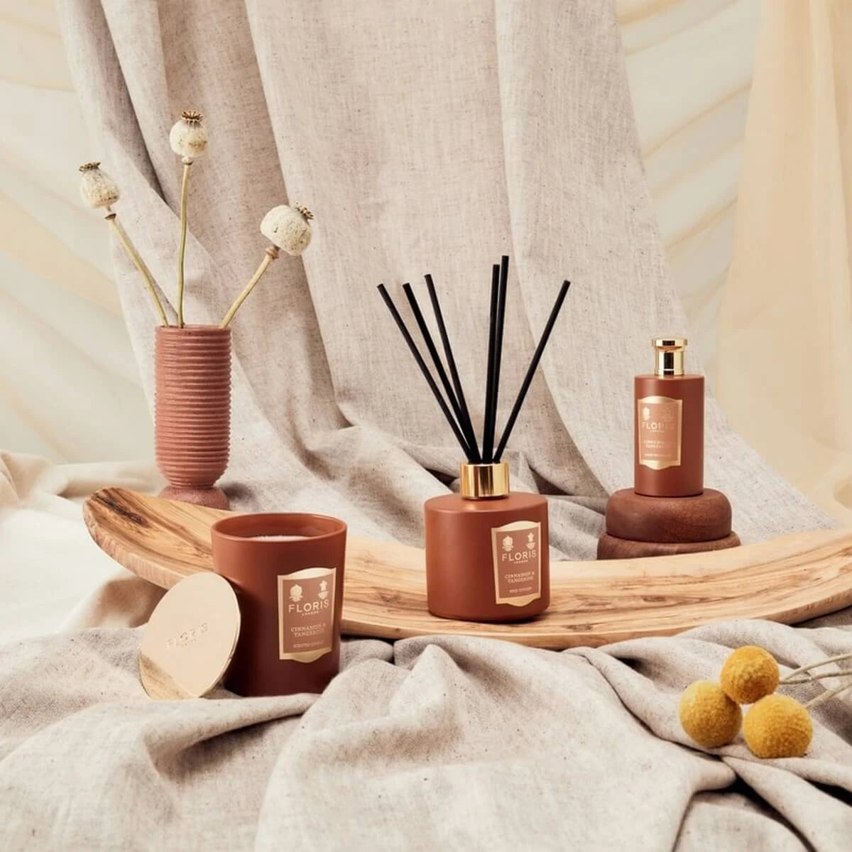 Cinnamon & Mandarin Diffuser, 200 ml.