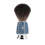 Rakborste i svart fiber, 21 mm, Rytmo, Petrol blue
