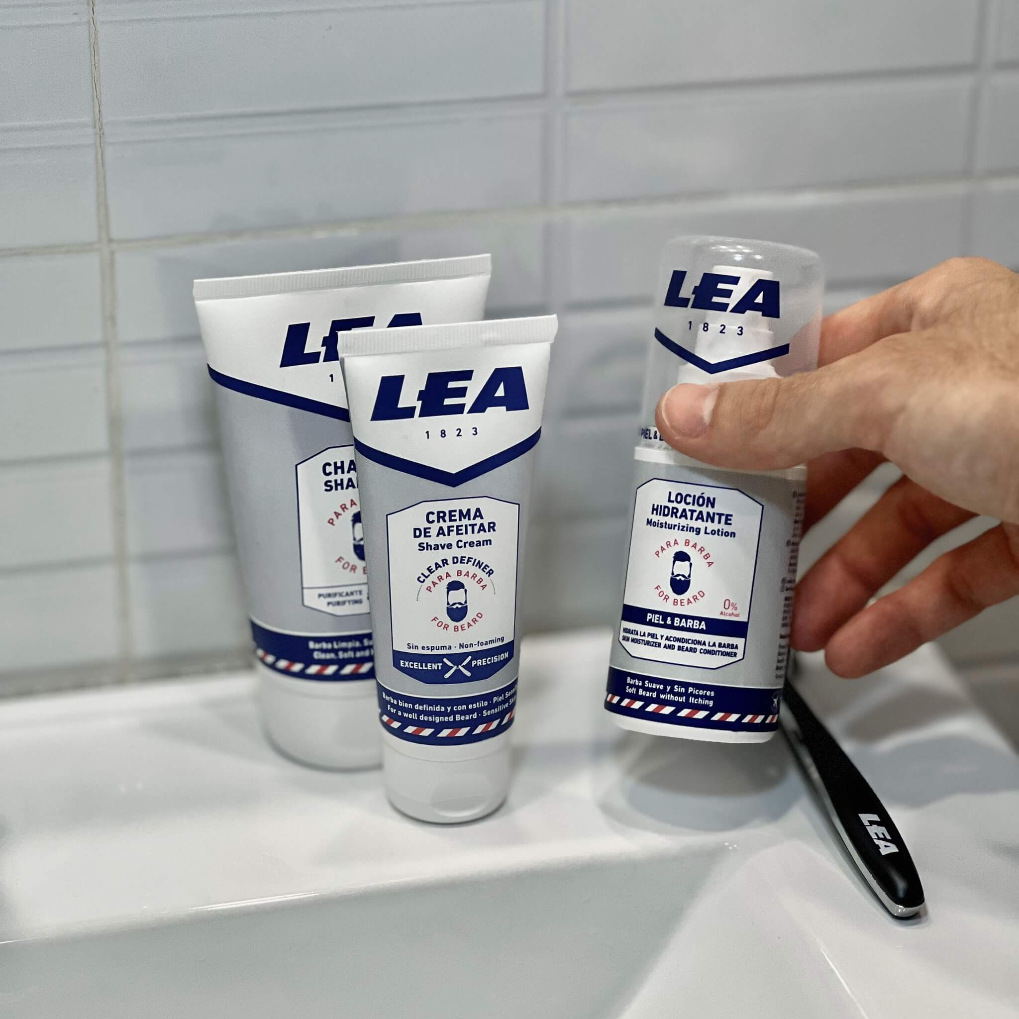 Facial and Beard Moisturiser, 75 ml.