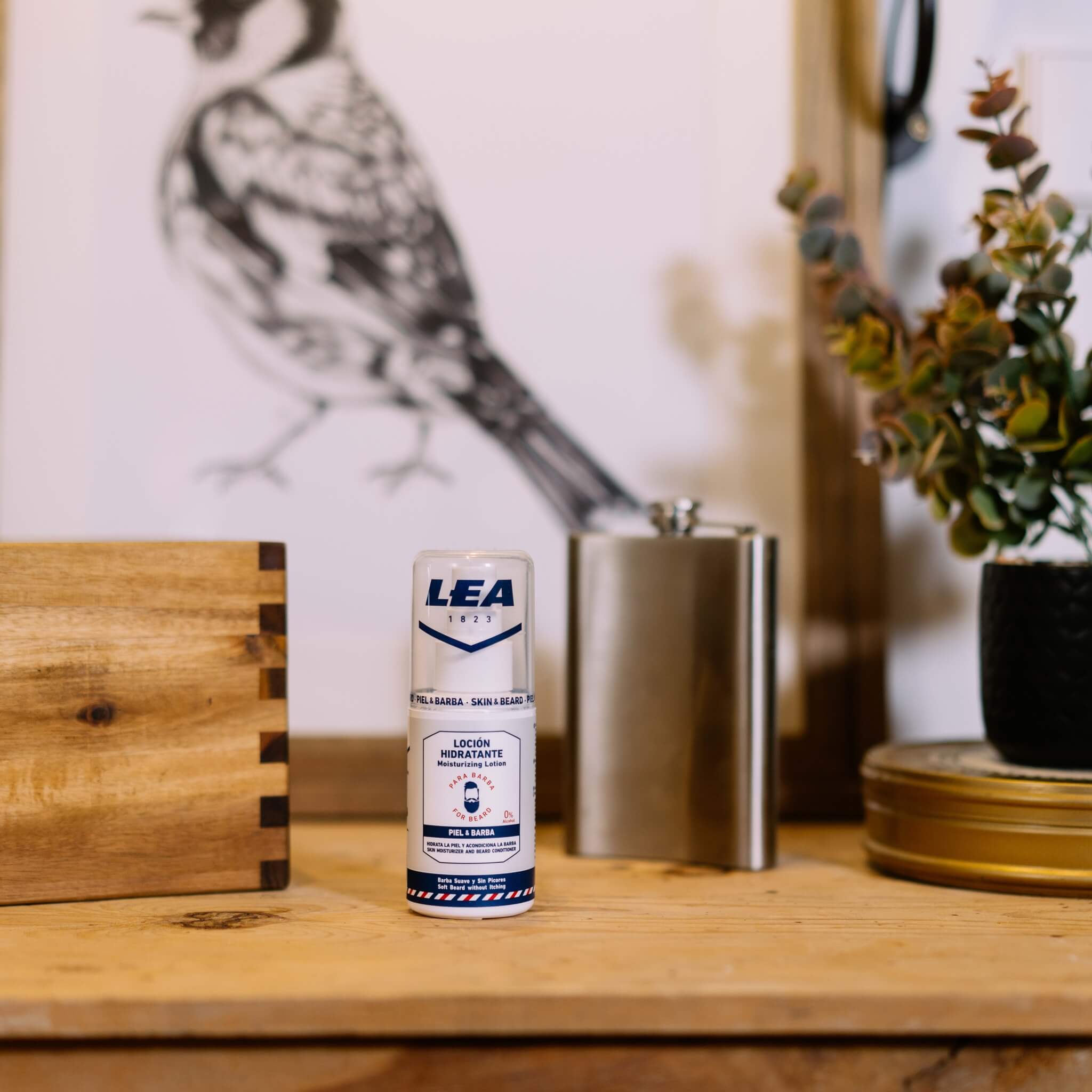 Facial and Beard Moisturiser, 75 ml.