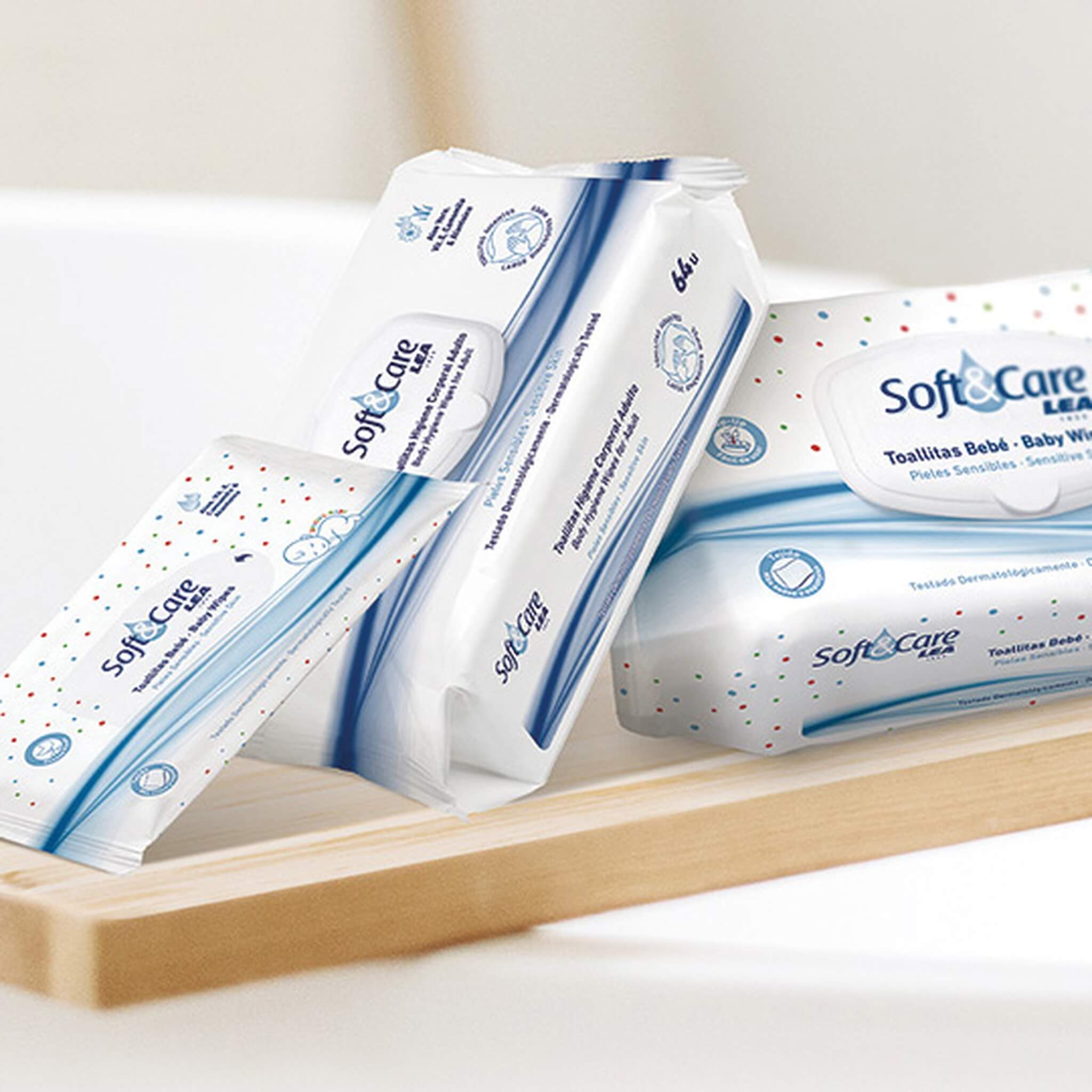 Våtservetter för personlig hygien, 64 st.