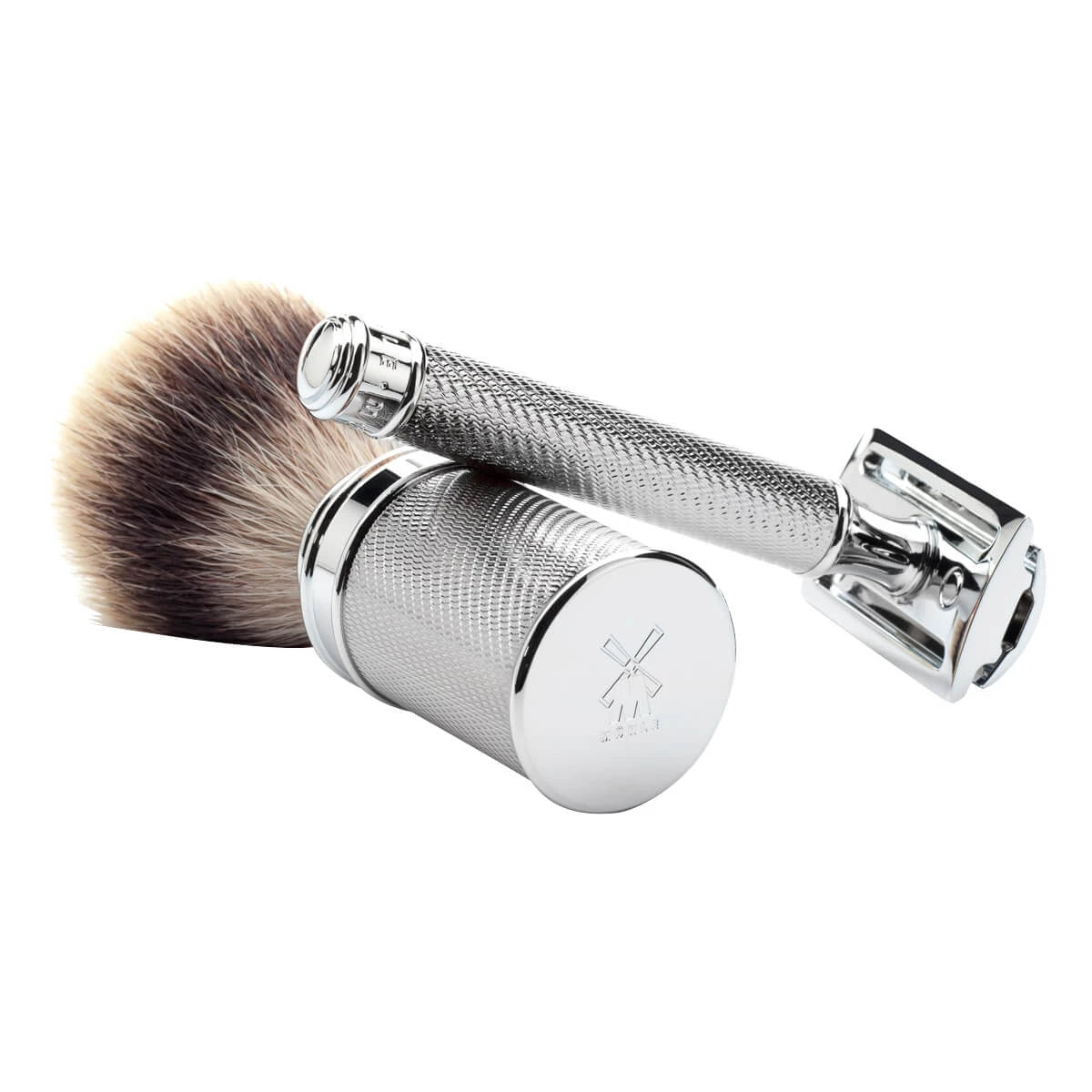 Silvertip Fibre® Rakborste, 21 mm, Traditional, Krom