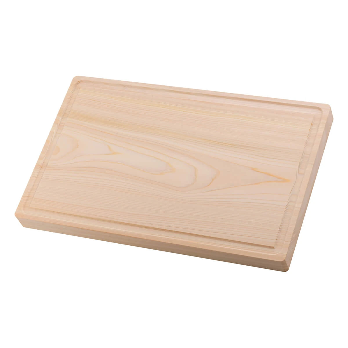 Hinoki Skärbräda, 40 x 25 x 3 cm.