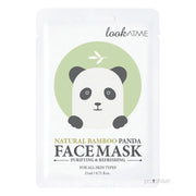 Ansiktsmask, Panda, Naturlig bambu, NOTE DATE*