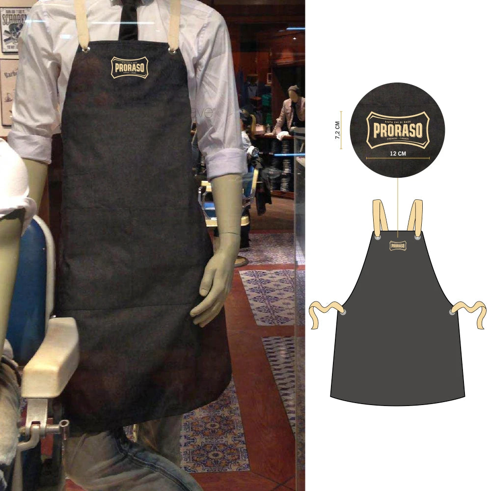 Premier Barber-förkläde i 100% bomull