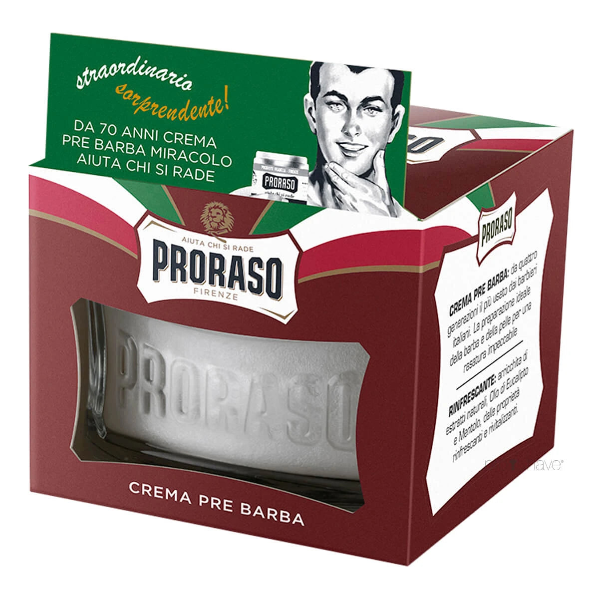 Pre-shave Cream - Nourishing, sandelträolja och sheasmör, 100 ml.