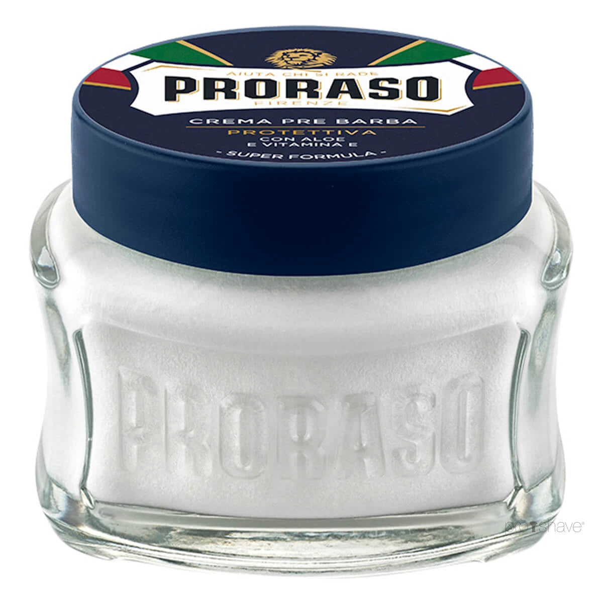 Pre-shave Cream - Protect, Aloe & Vitamin E, 100 ml.