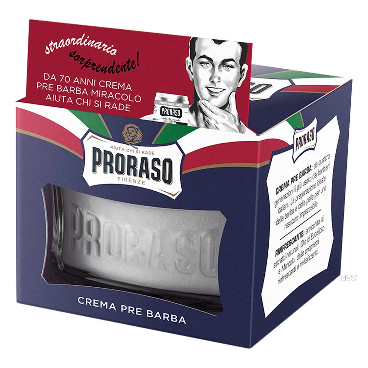 Pre-shave Cream - Protect, Aloe & Vitamin E, 100 ml.