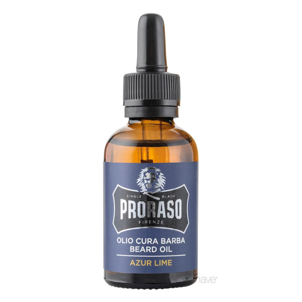 Skäggolja, Azur Lime, 30 ml.