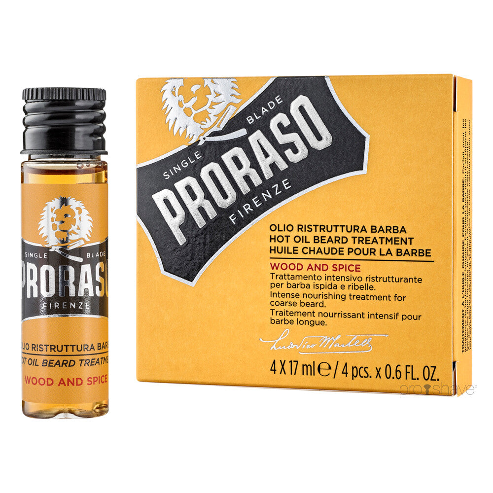 Proraso varm skäggolja