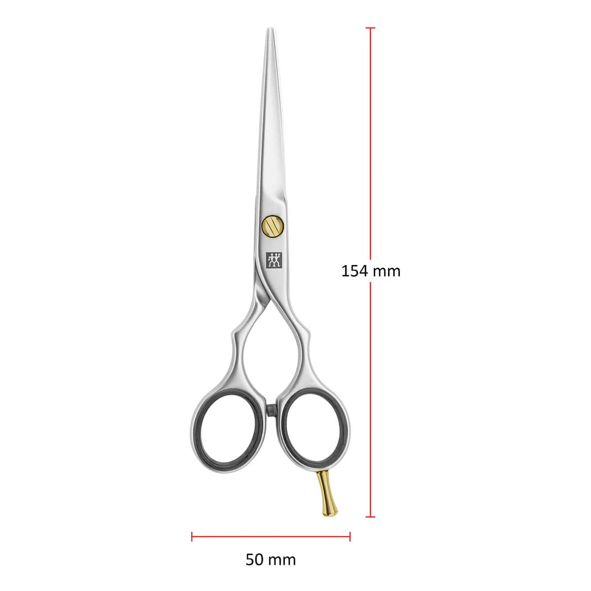 Hårfrisörssax, 14 cm.