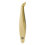 Pincett för nagelband, böjd, guld