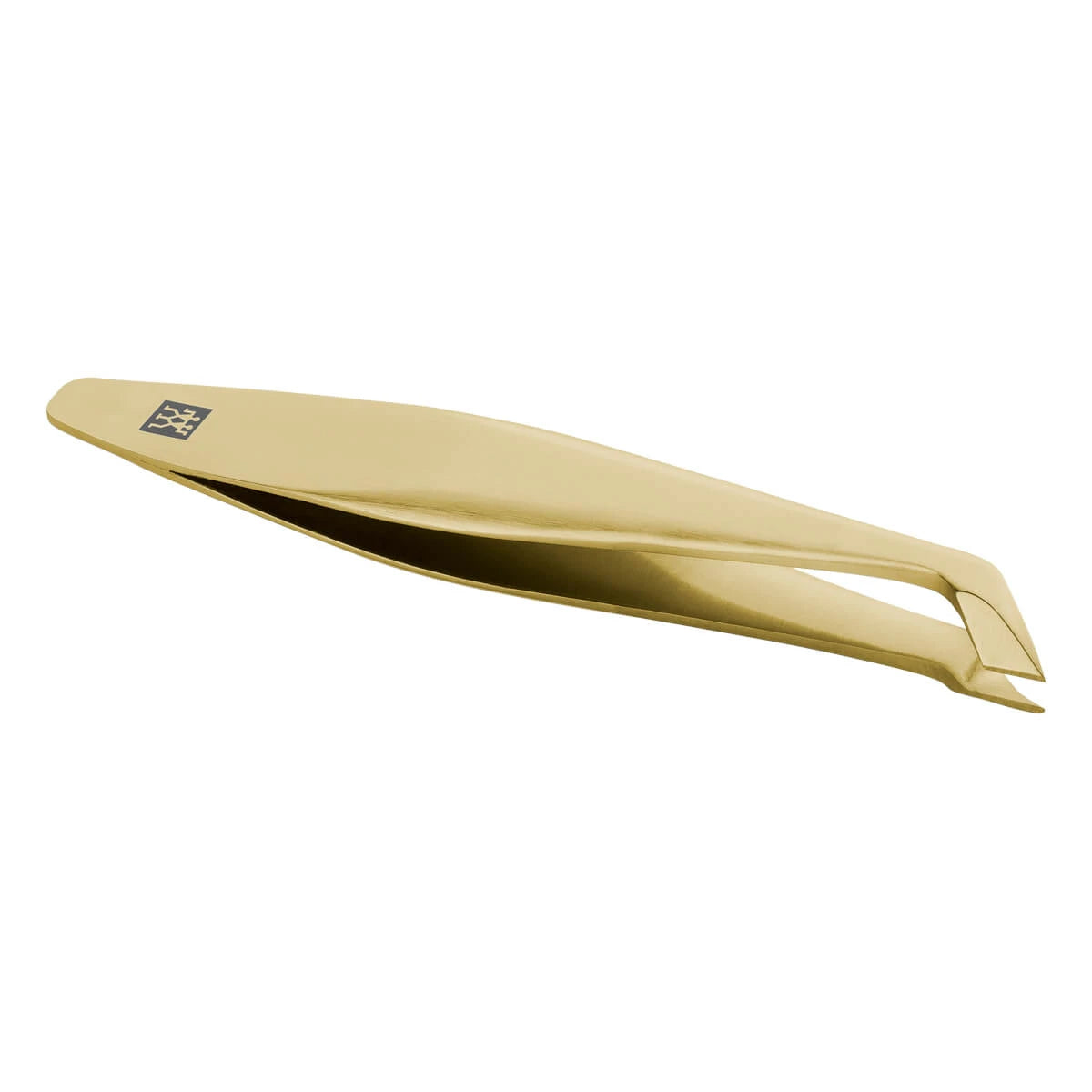 Pincett för nagelband, böjd, guld