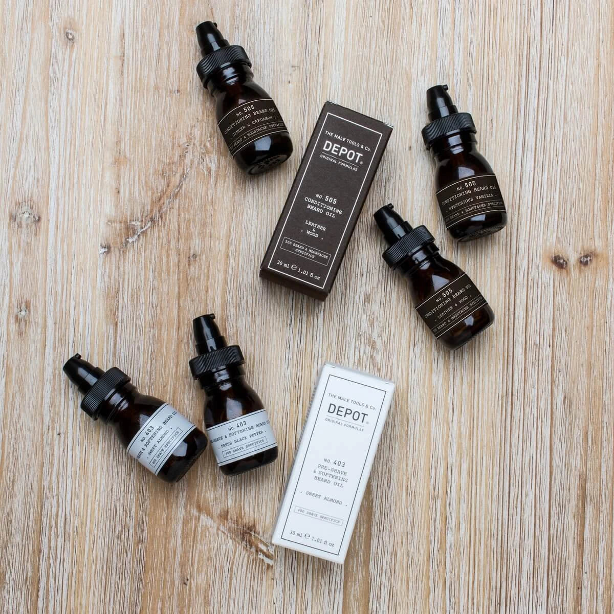 Pre-Shave & Softening Beard Oil, nr 403, 30 ml.