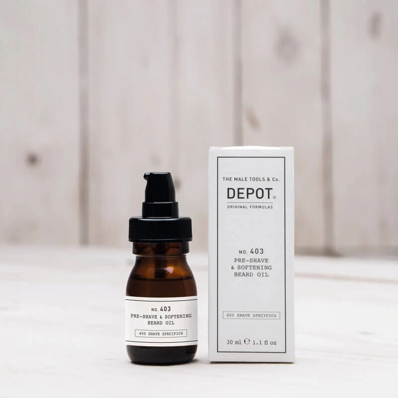Pre-Shave & Softening Beard Oil, nr 403, 30 ml.