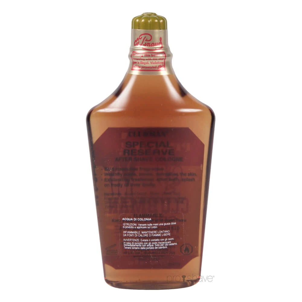 Aftershave Cologne Special Reserve, 177 ml.