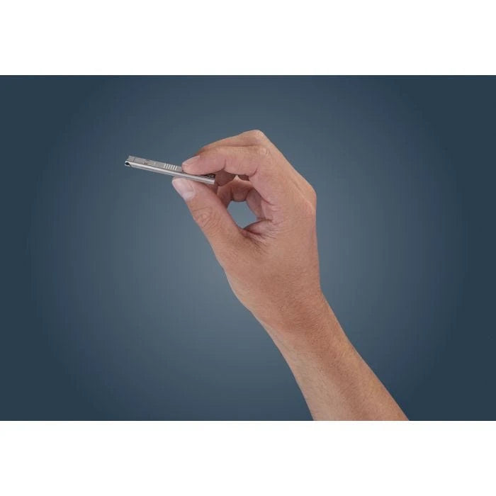Nagelklippare i läderfodral