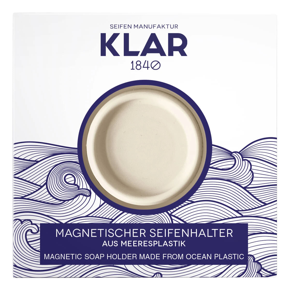 Magnetisk tvålhållare, vit