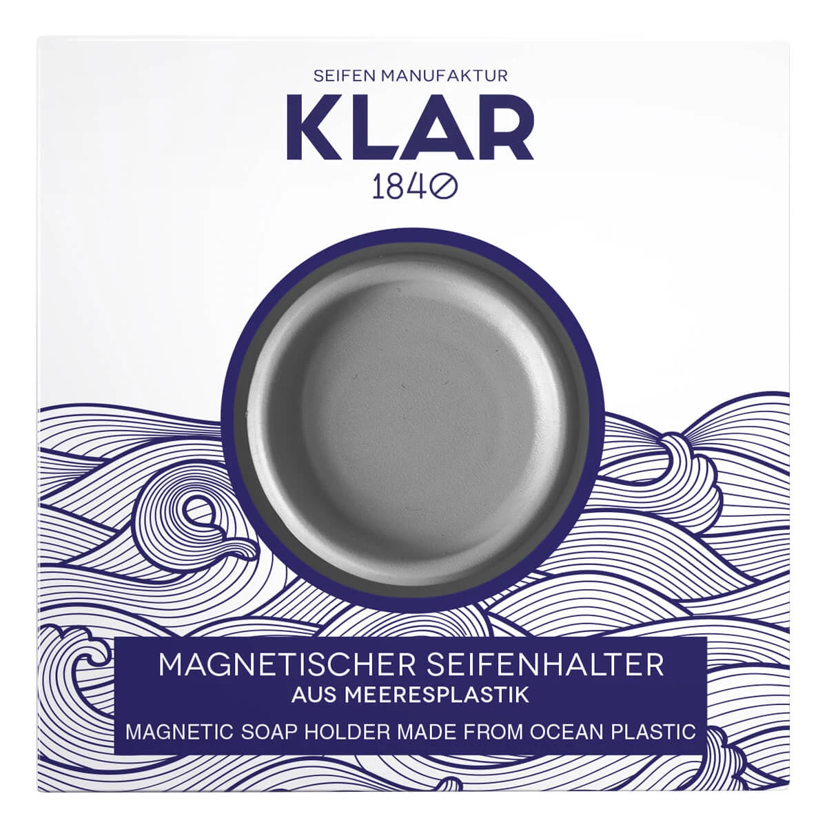 Magnetisk tvålhållare, grå